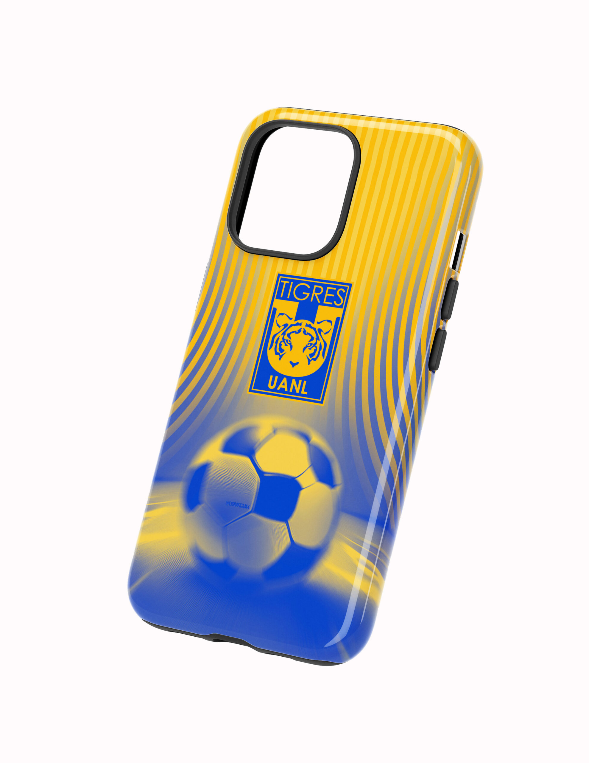Balon Costado 3D Tigres Funda Full Color Doble Protección Tigres Balón Infinito - Imagen 1