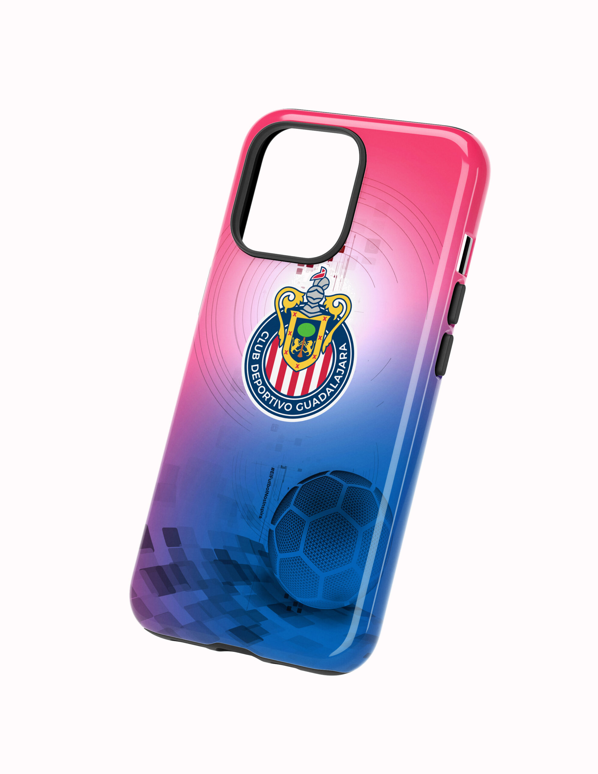 Brilloso Costado 3D Chivas Funda Full Color Doble Protección Chivas Balón Vibrante - Imagen 1