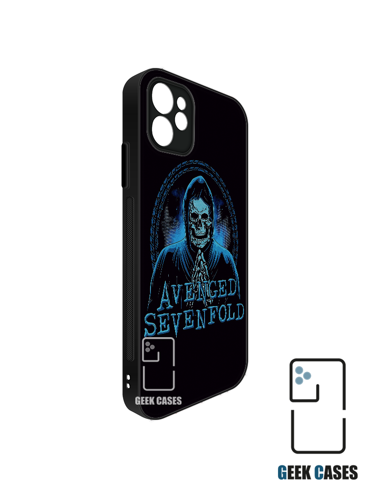 Bumper 2D Avenged Sevenfold 1 Funda Clásica Antigolpes Avenged Sevenfold Nightmare Rising - Imagen 1