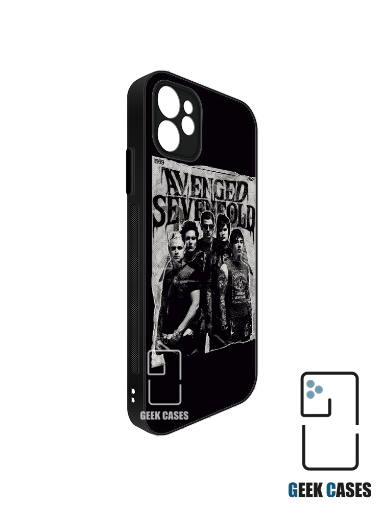 Bumper 2D Avenged Sevenfold 14 Funda Clásica Antigolpes Avenged Sevenfold Sacred Storm - Imagen 1