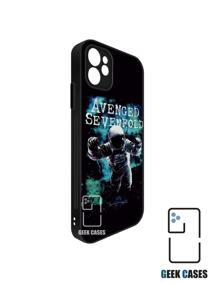 Bumper 2D Avenged Sevenfold 17 Funda Clásica Antigolpes Avenged Sevenfold Burning Empire - Imagen 1