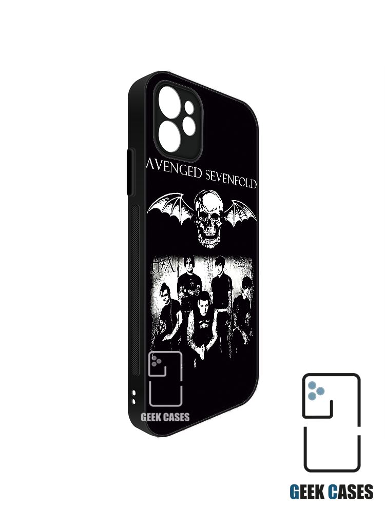 Bumper 2D Avenged Sevenfold 2 Funda Clásica Antigolpes Avenged Sevenfold Hail King - Imagen 1