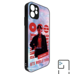 Funda Clásica Antigolpes BTS Neon Heart