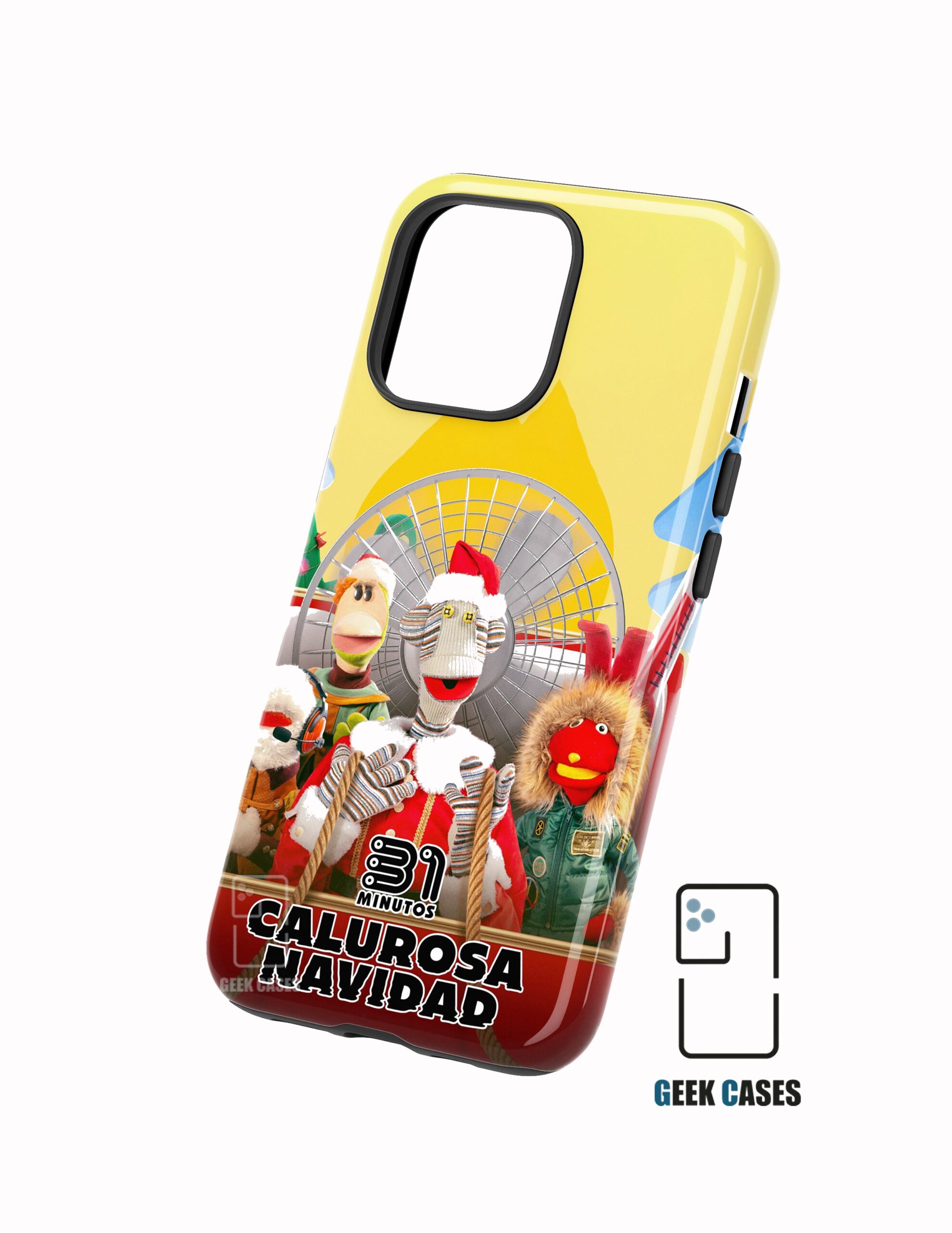 Calurosa Navidad (Banda Sonora de la Película Original de Prime) Funda Full Color Doble Protección 31 Minutos Navidad - Imagen 1