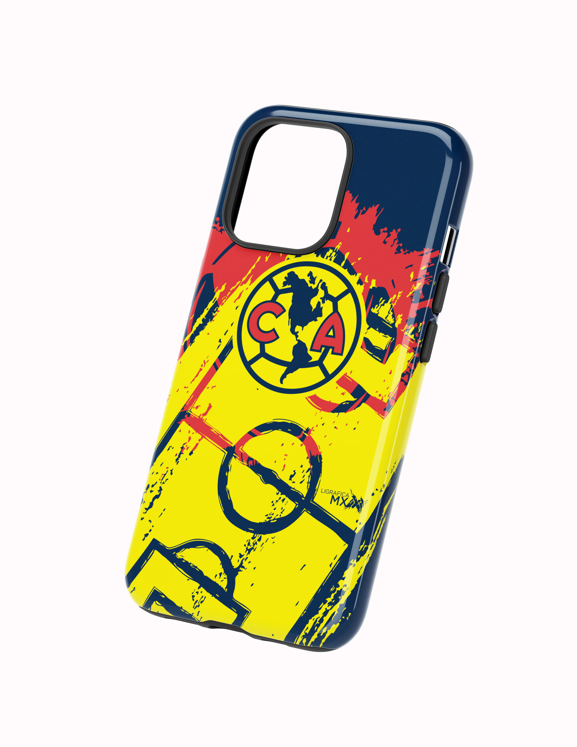 Cancha Costado 3D America Funda Full Color Doble Protección América Cancha Brochazos - Imagen 1