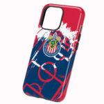 Funda Full Color Doble Protección Chivas Cancha Futurista