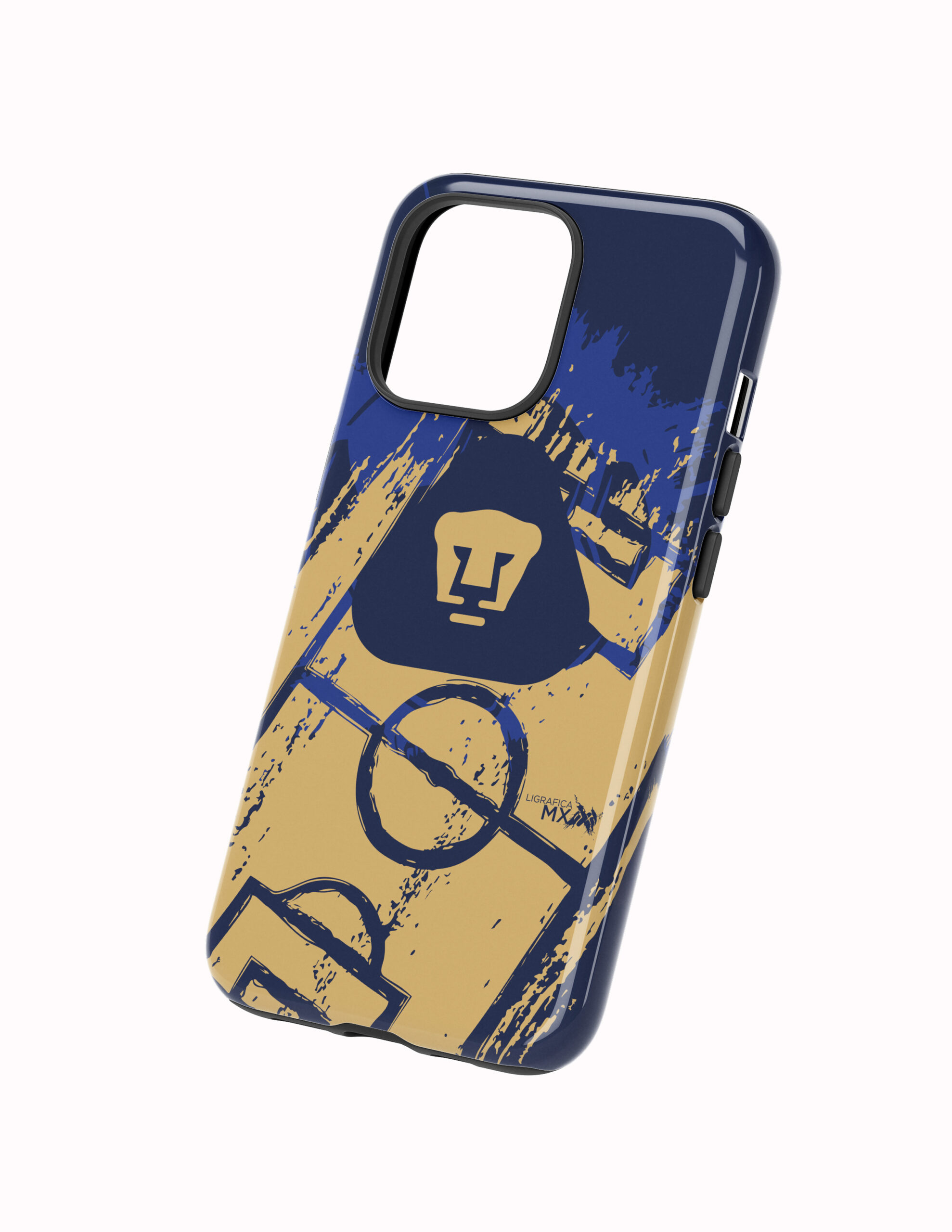 Cancha Costado 3D Pumas Funda Full Color Doble Protección Pumas Cancha Futurista - Imagen 1