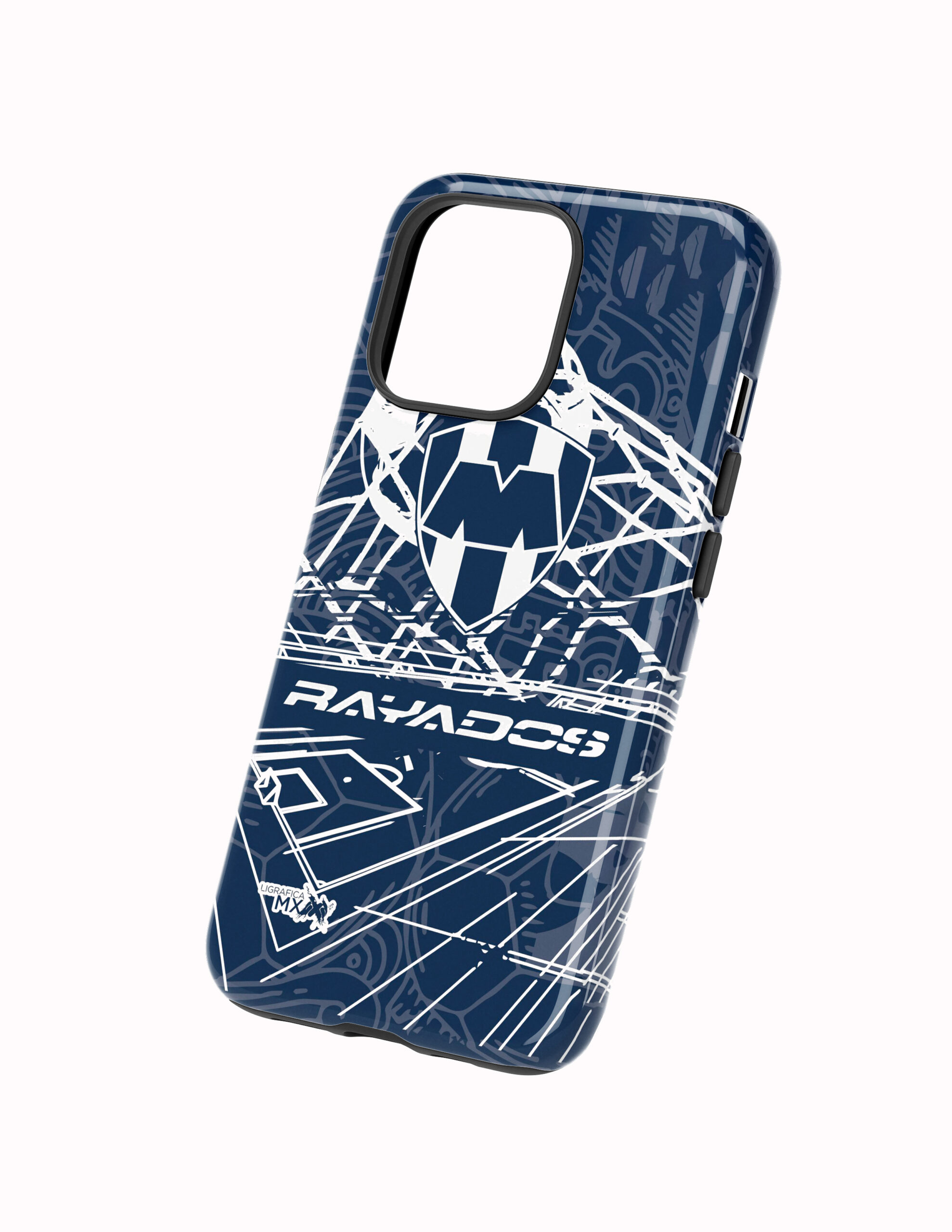 Cancha Rara Costado 3D Monterrey Funda Full Color Doble Protección Monterrey Cancha Épica - Imagen 1