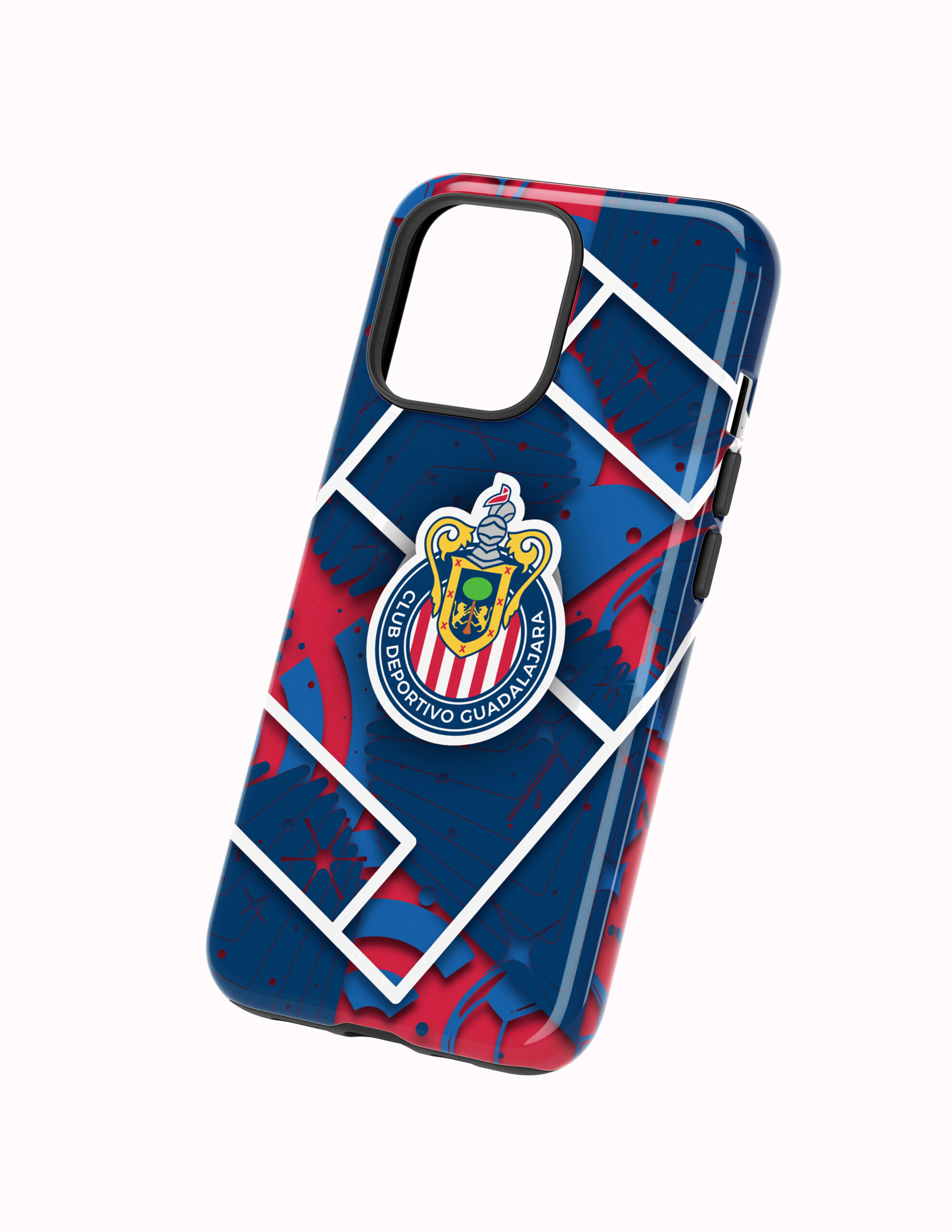 Cancha Simple Costado 3D Chivas Funda Full Color Doble Protección Chivas Cancha Total - Imagen 1