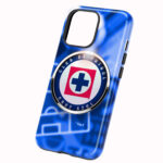 Funda Full Color Doble Protección Cruz Azul Cancha y Balón
