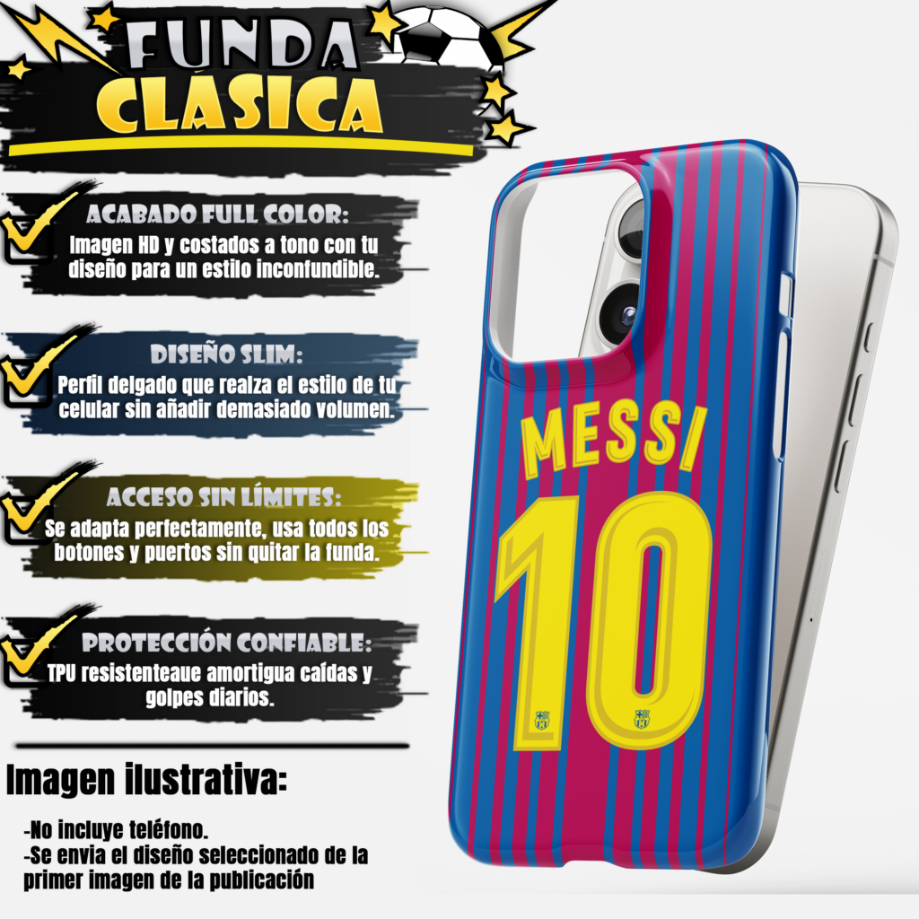 Caracteristicas Funda Proteccion Clasica Mercado Libre y Sitio Web