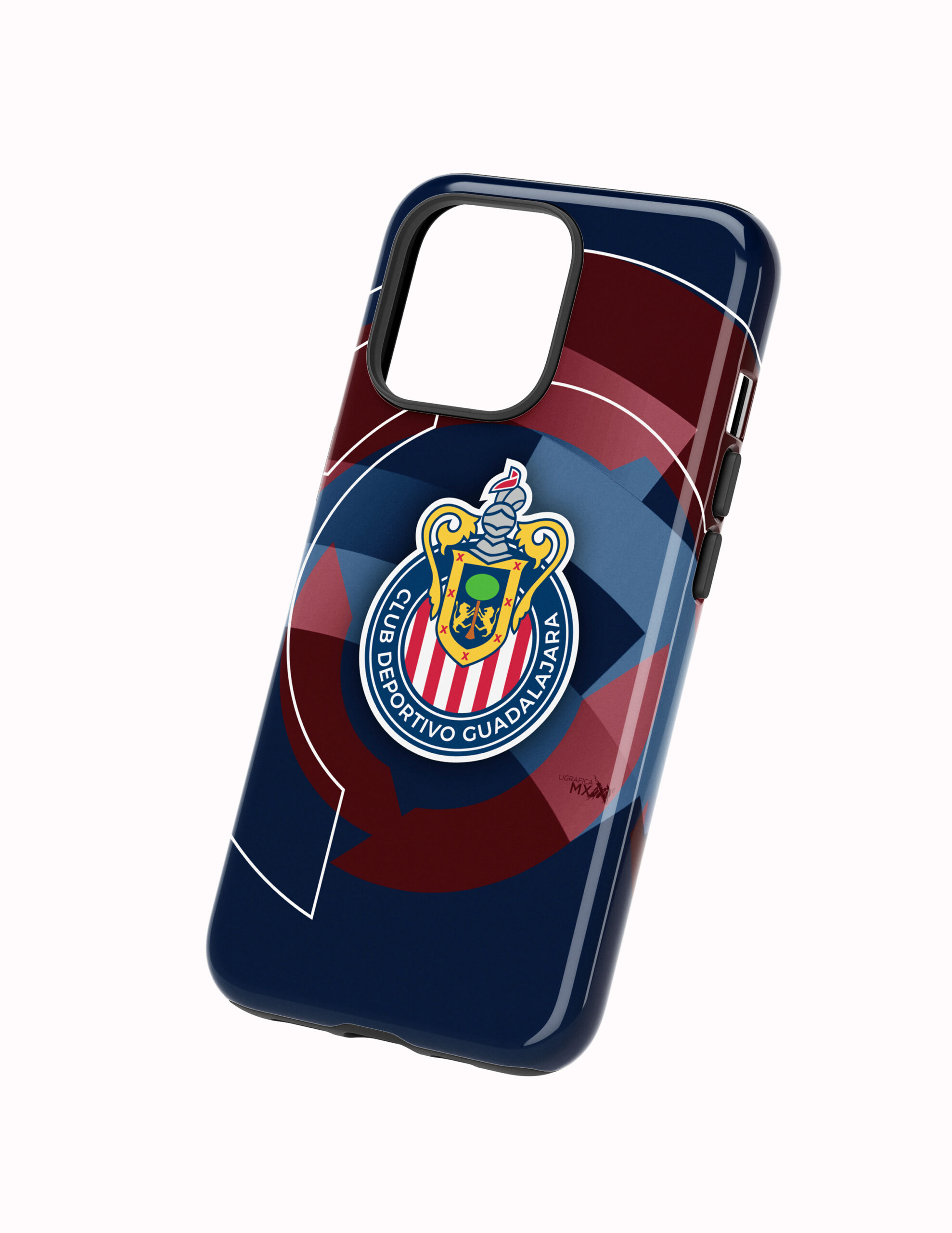 Circulo Costado 3D Chivas Funda Full Color Doble Protección Chivas Escudo Monumental - Imagen 1
