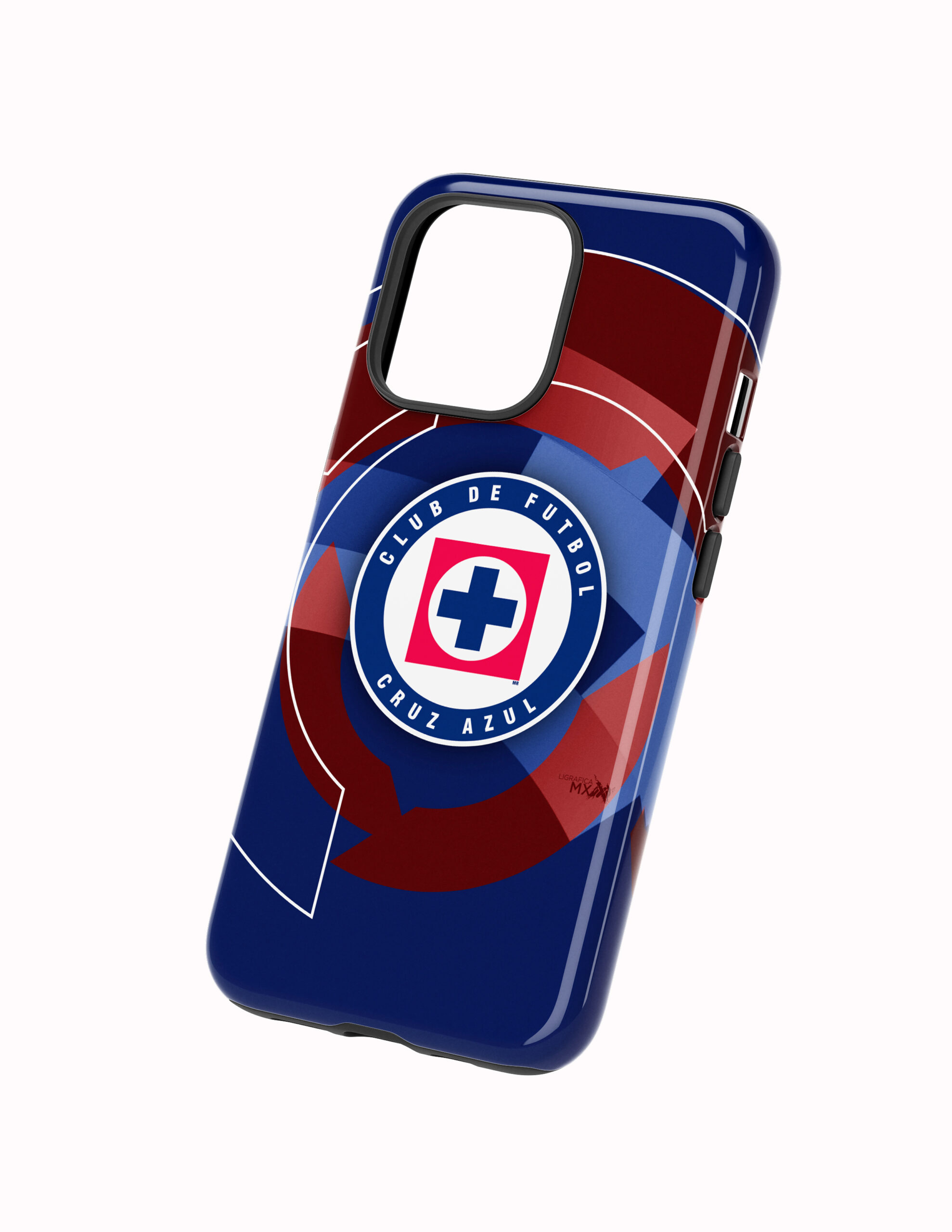 Circulo Costado 3D Cruz Azul Funda Full Color Doble Protección Cruz Azul Escudo Monumental - Imagen 1
