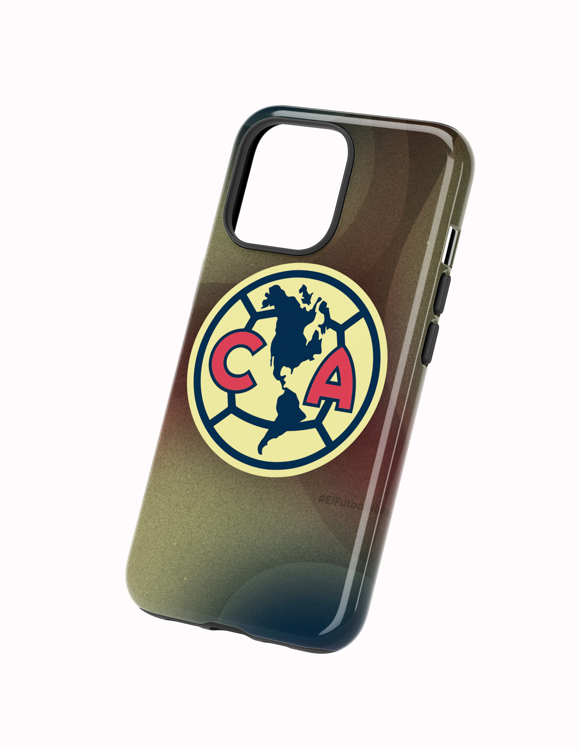 Equipos Mancha Costado 3D America Funda Full Color Doble Protección América Futurista - Imagen 1