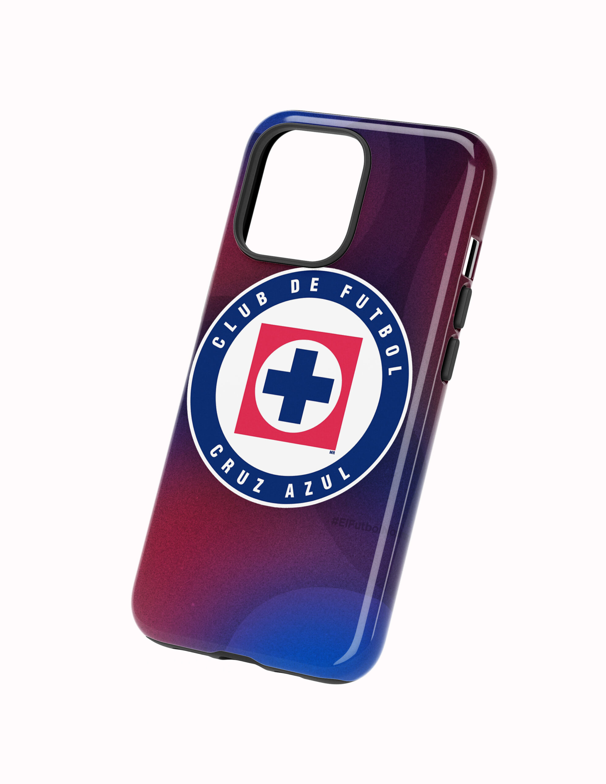 Equipos Mancha Costado 3D Cruz Azul Funda Full Color Doble Protección Cruz Azul Escudo Brillante - Imagen 1