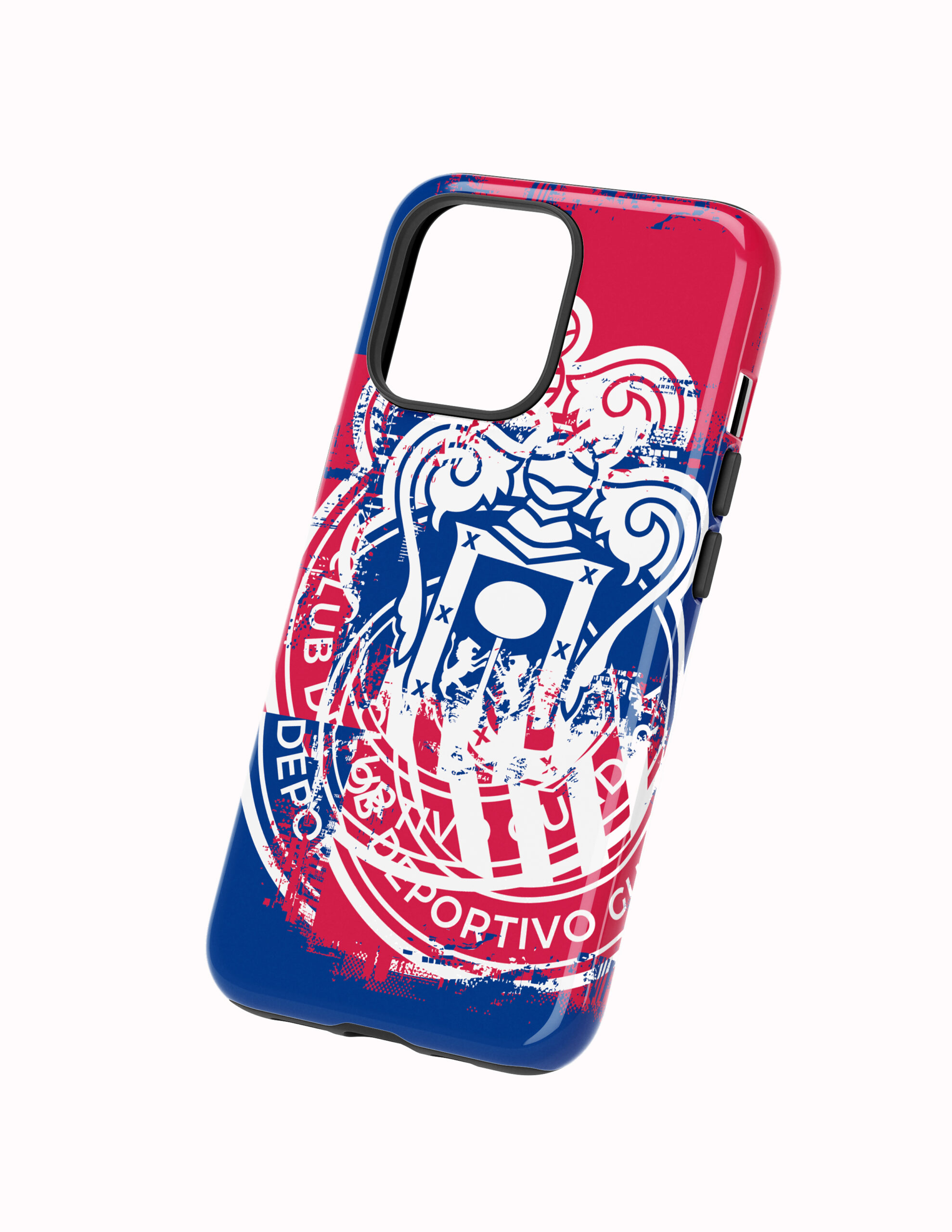 Escudo Repetidos Costado 3D Chivas Funda Full Color Doble Protección Chivas Escudo Explosivo - Imagen 1