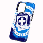 Funda Full Color Doble Protección Cruz Azul Escudo Explosivo
