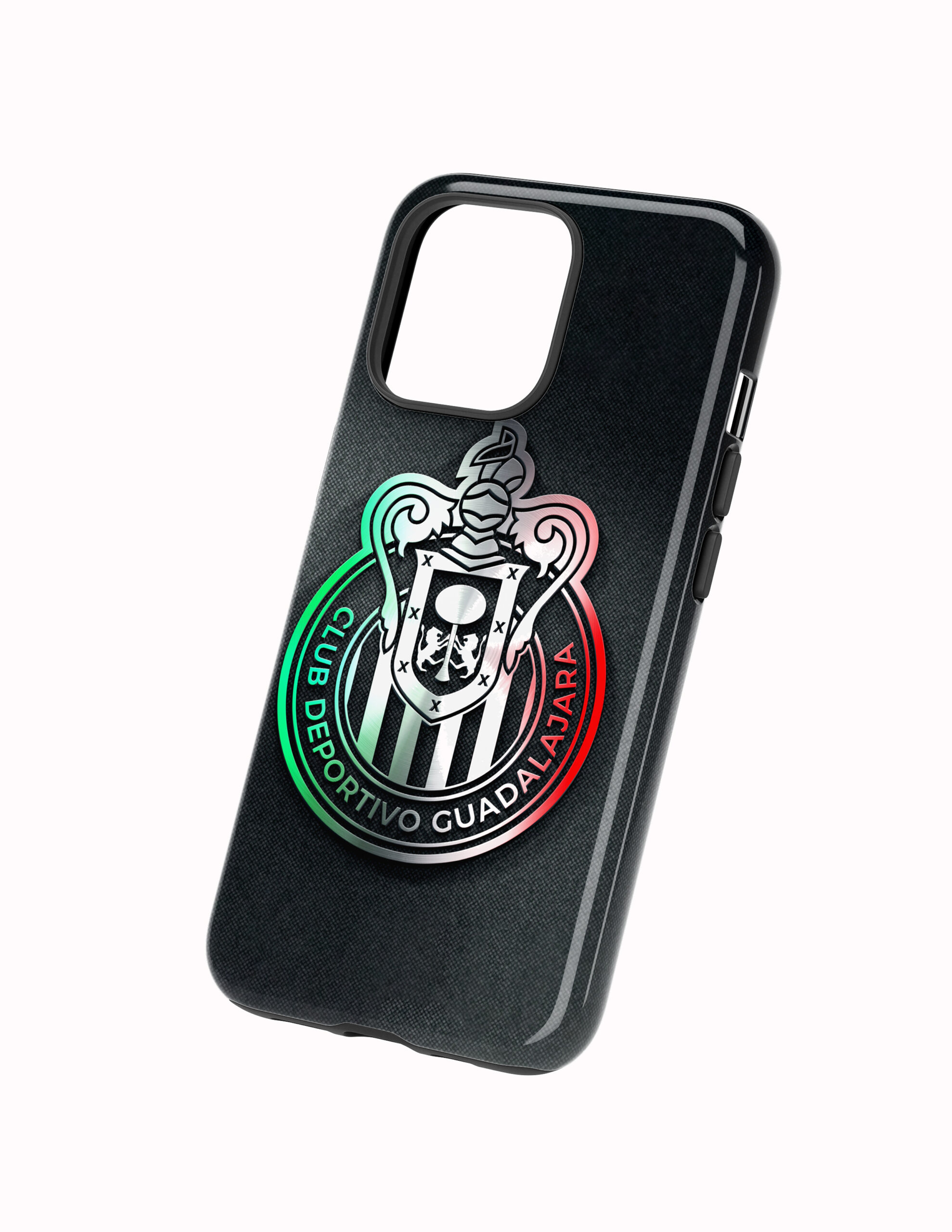 Escudos Tricolor Costado 3D Chivas Funda Full Color Doble Protección Chivas Escudo Tricolor - Imagen 1