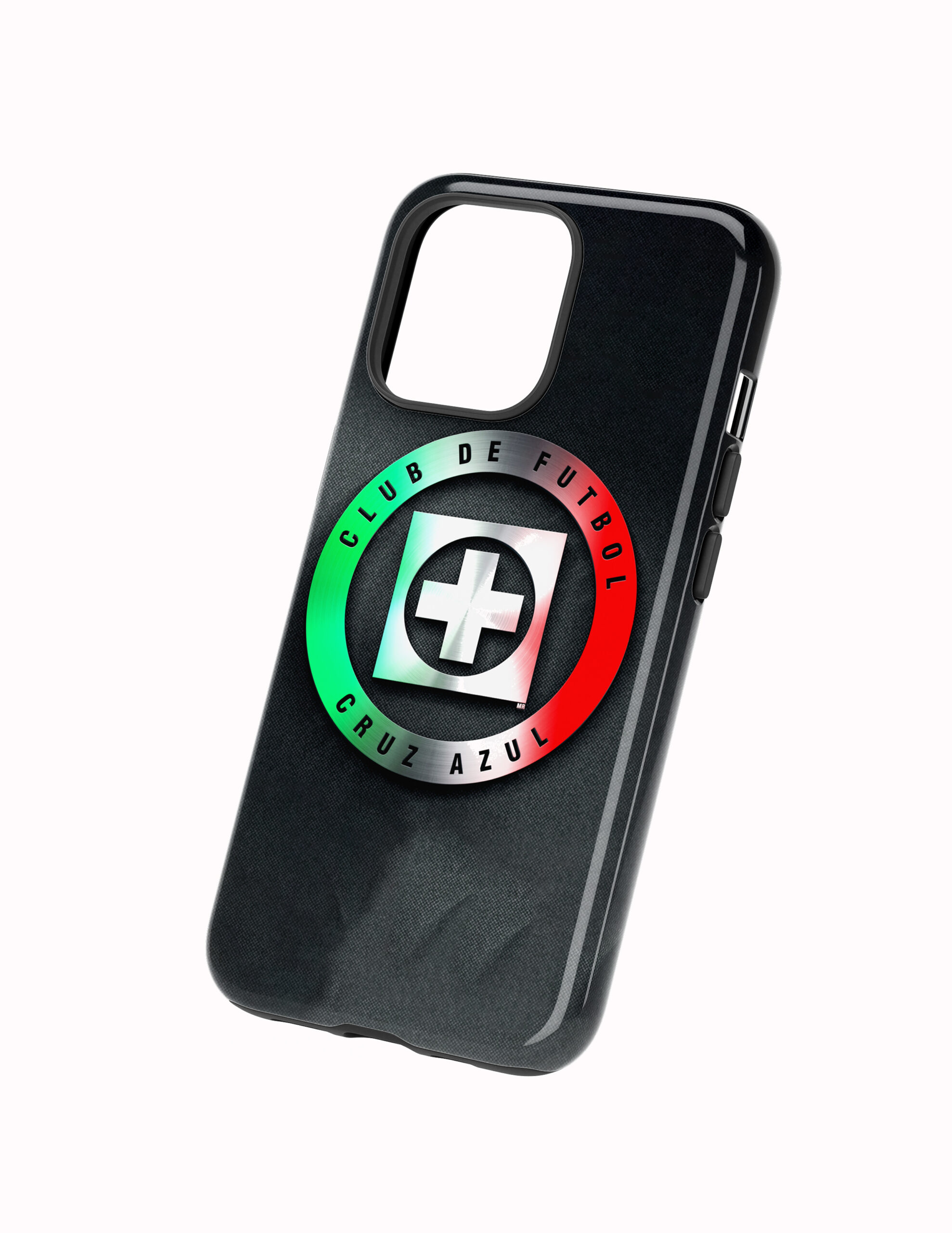 Escudos Tricolor Costado 3D Cruz Azul Funda Full Color Doble Protección Cruz Azul Escudo Tricolor - Imagen 1