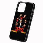 Funda Full Color Doble Protección BTS Crystal Snow