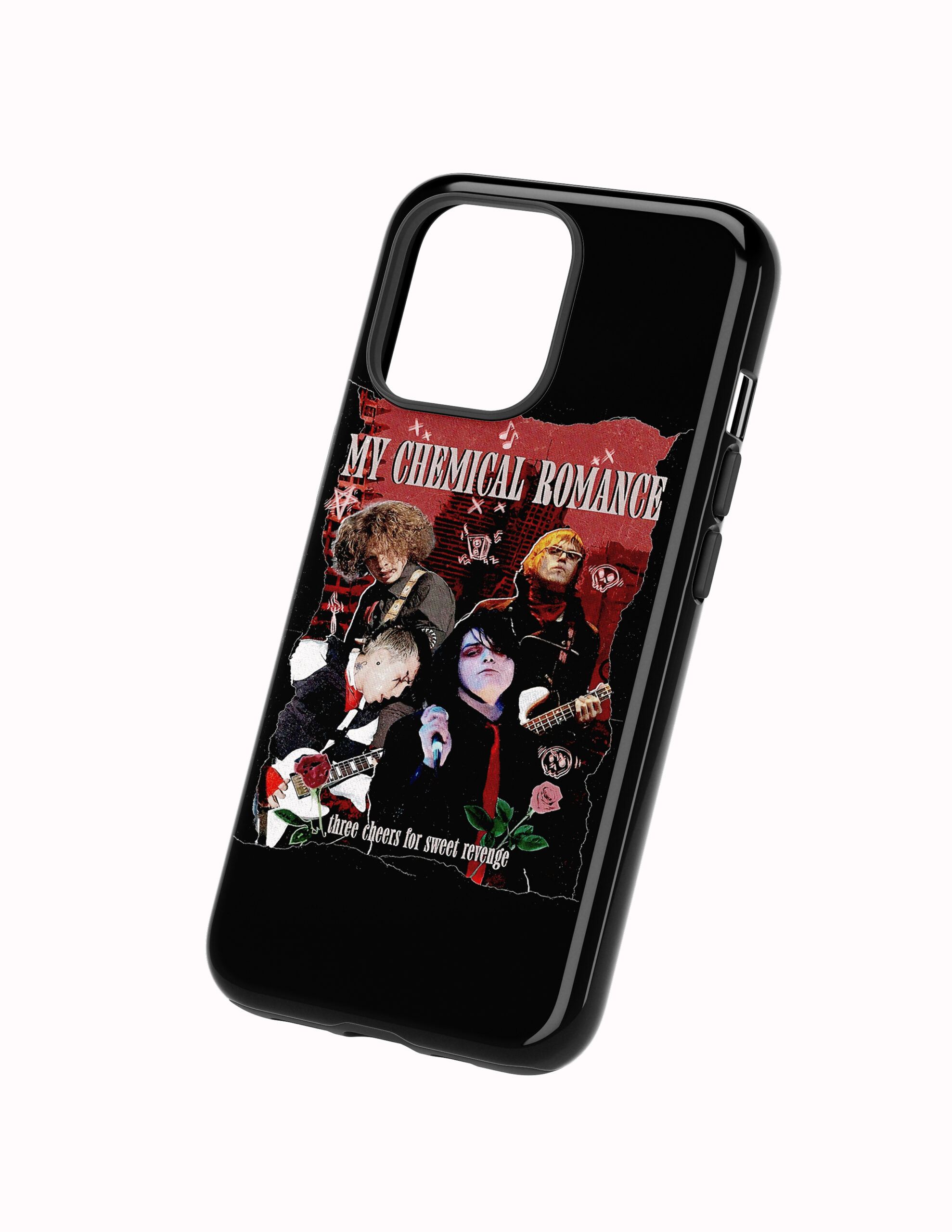 Full Color 3D MCR 36 Funda Full Color Doble Protección My Chemical Romance Poisoned Heart - Imagen 1