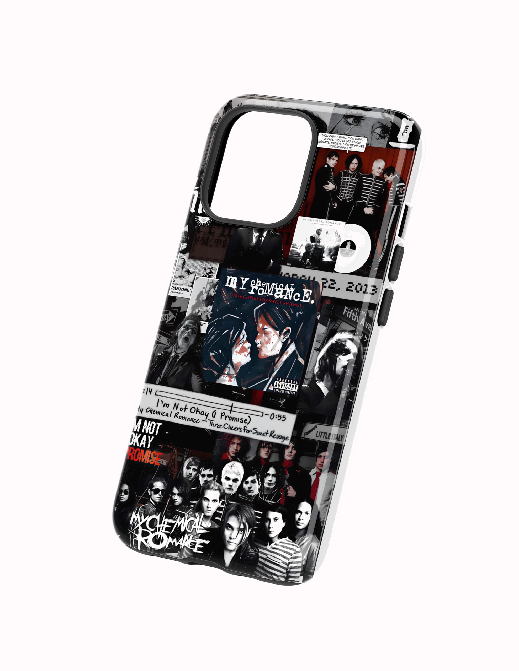 Full Color 3D MCR 9 Funda Full Color Doble Protección My Chemical Romance Ghost You - Imagen 1