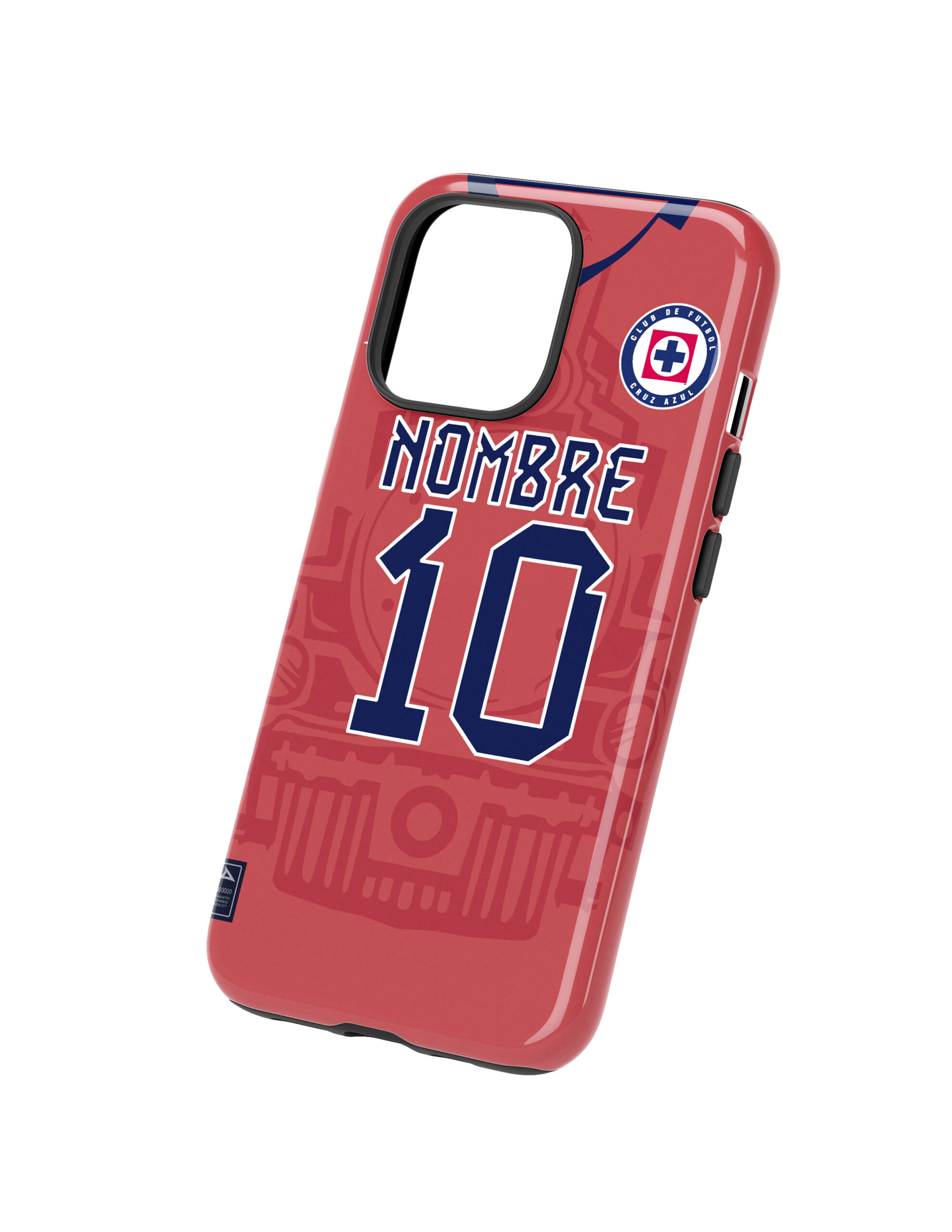 Jersey 3D con Nombres Cruz Azul Tercera Funda Full Color Doble Protección Cruz Azul Tercero 2024-25 - Imagen 1