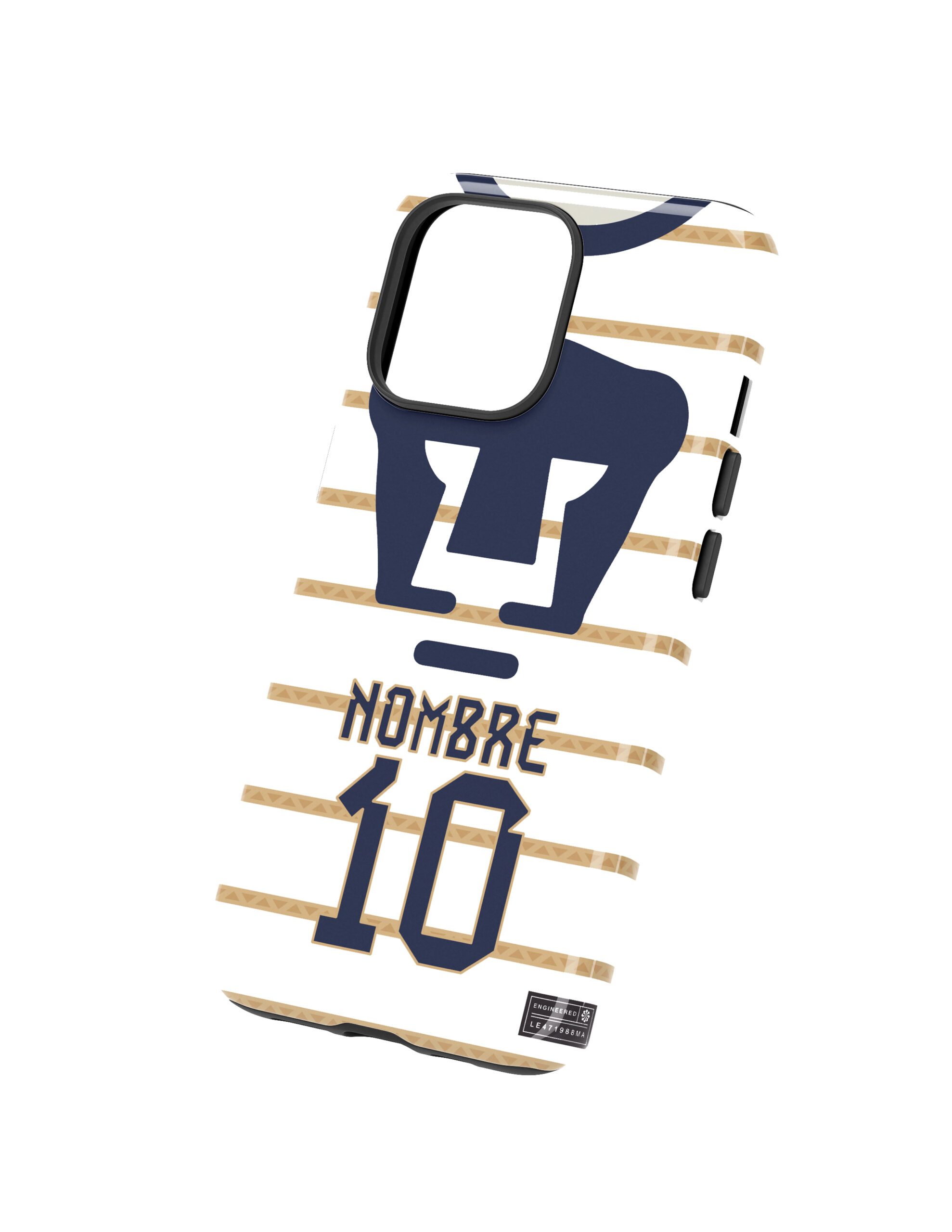Jersey 3D con Nombres Pumas Local Funda Full Color Doble Protección Pumas Local 2024-25 - Imagen 1