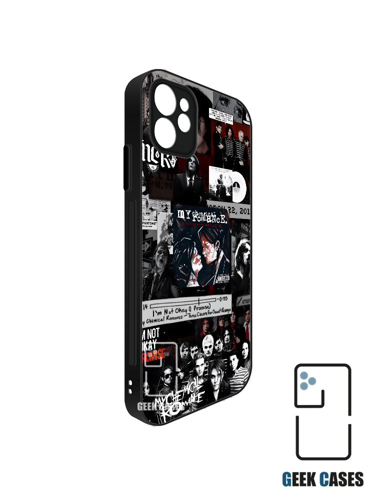 MCR Bumper 2D 10 Funda Clásica Antigolpes My Chemical Romance Sharpest Lives - Imagen 1
