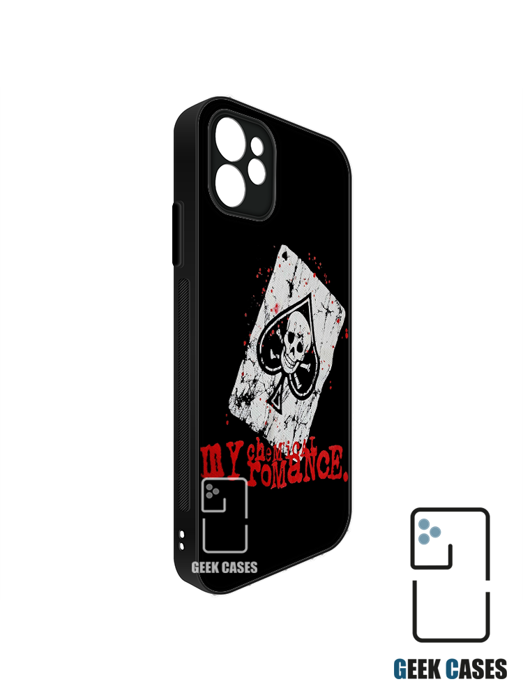 MCR Bumper 2D 25 Funda Clásica Antigolpes My Chemical Romance Black Roses - Imagen 1