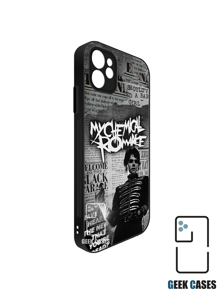 MCR Bumper 2D 45 Funda Clásica Antigolpes My Chemical Romance Silent Coffin - Imagen 1