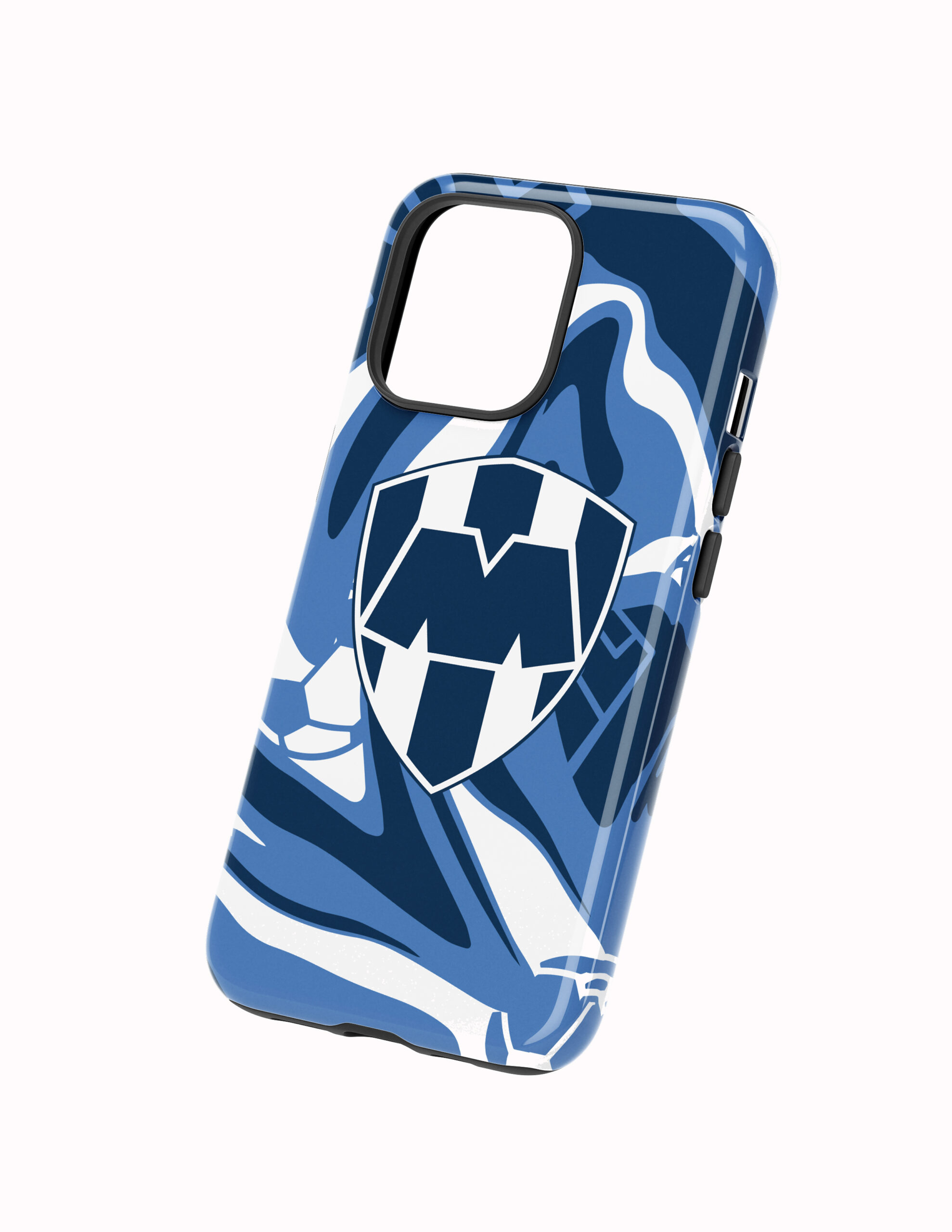 Pintura Costado 3D Monterrey Funda Full Color Doble Protección Monterrey Equipo Pintura - Imagen 1