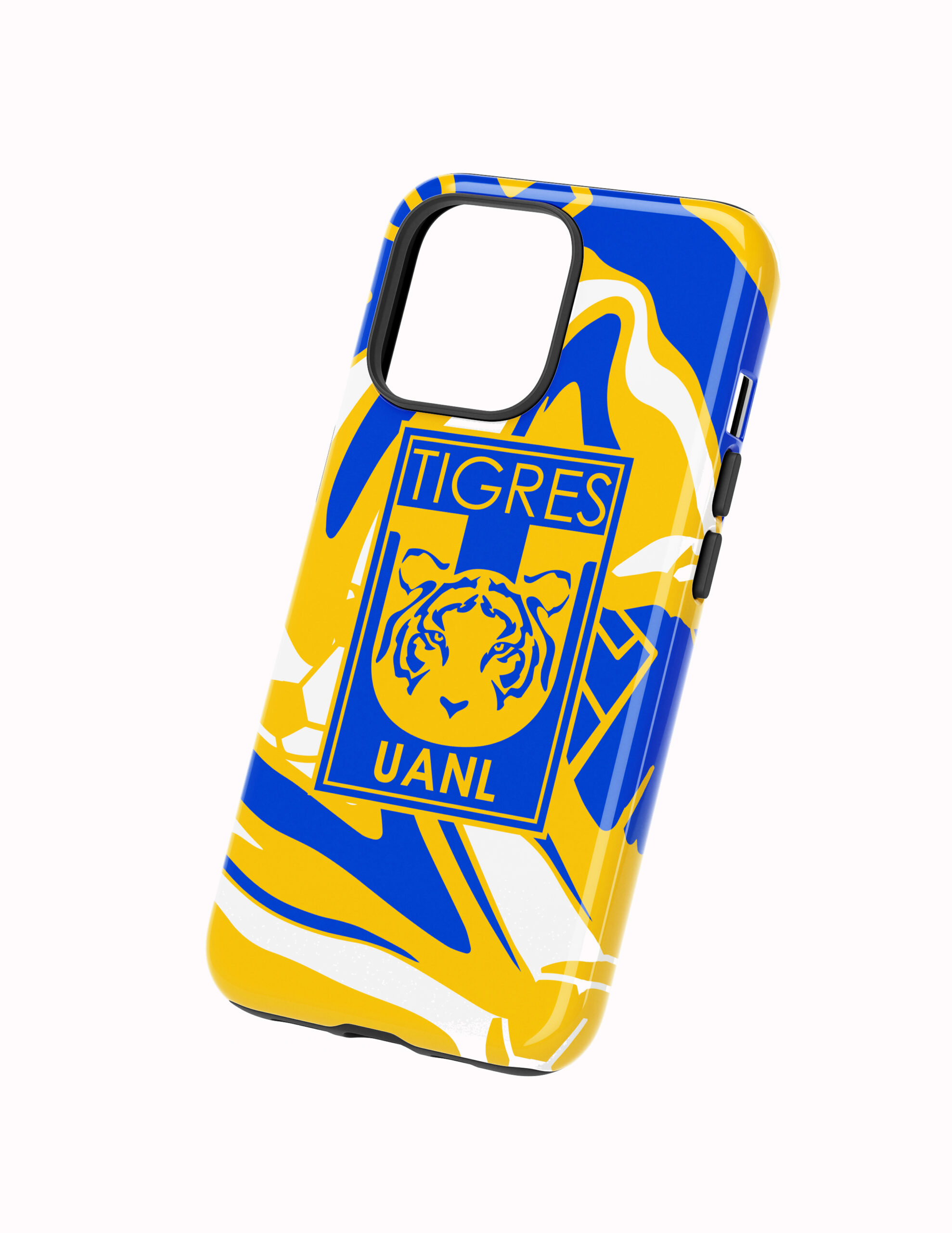Pintura Costado 3D Tigres Funda Full Color Doble Protección Tigres Escudo Pintura - Imagen 1