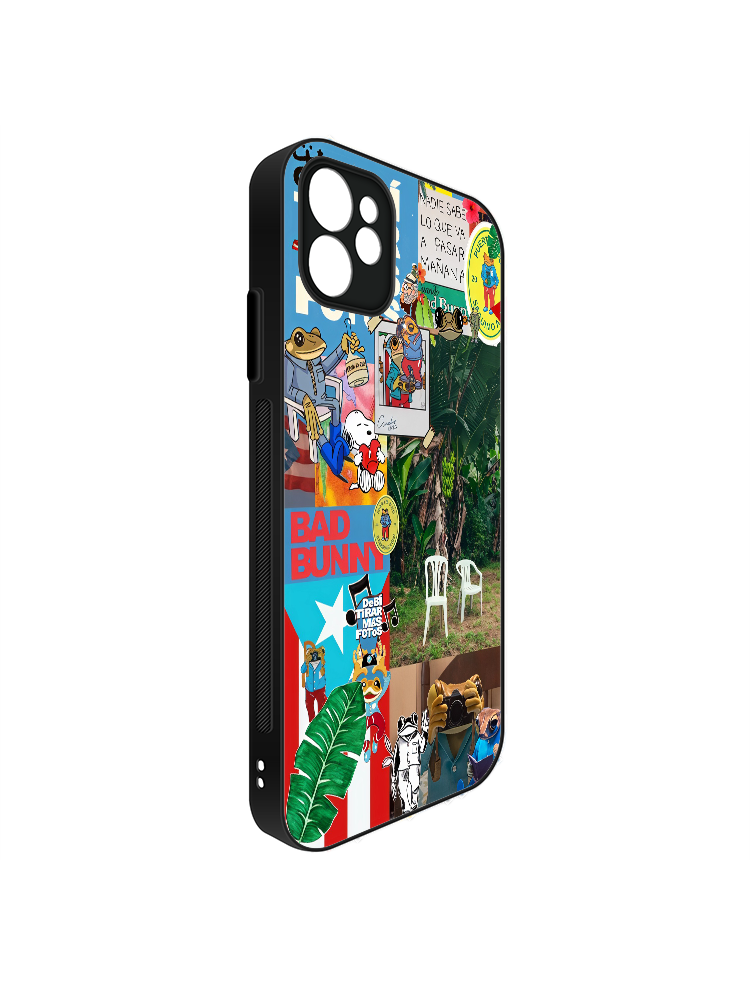 Plana Bad Bunny 2 Funda Clásica Antigolpes Bad Bunny Yonaguni Dream - Imagen 1