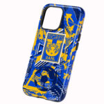 Funda Full Color Doble Protección Tigres Escudo Poligonal